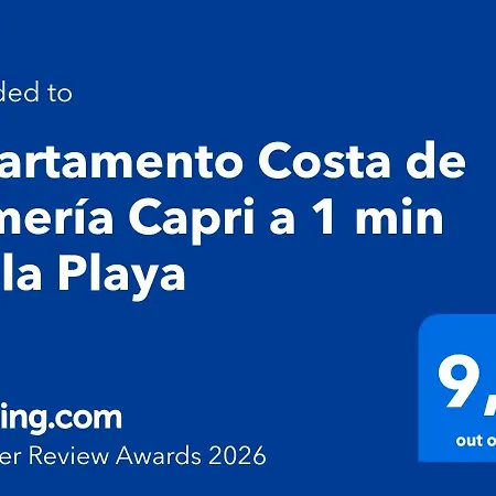 Apartment Costa De Capri A 1 Min De La Playa Almería